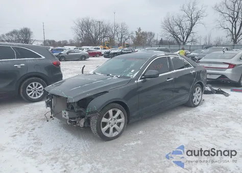 2016 Cadillac Ats Standard z USA, uszkodzony, nr VIN 1G6AG5RX8G0108604